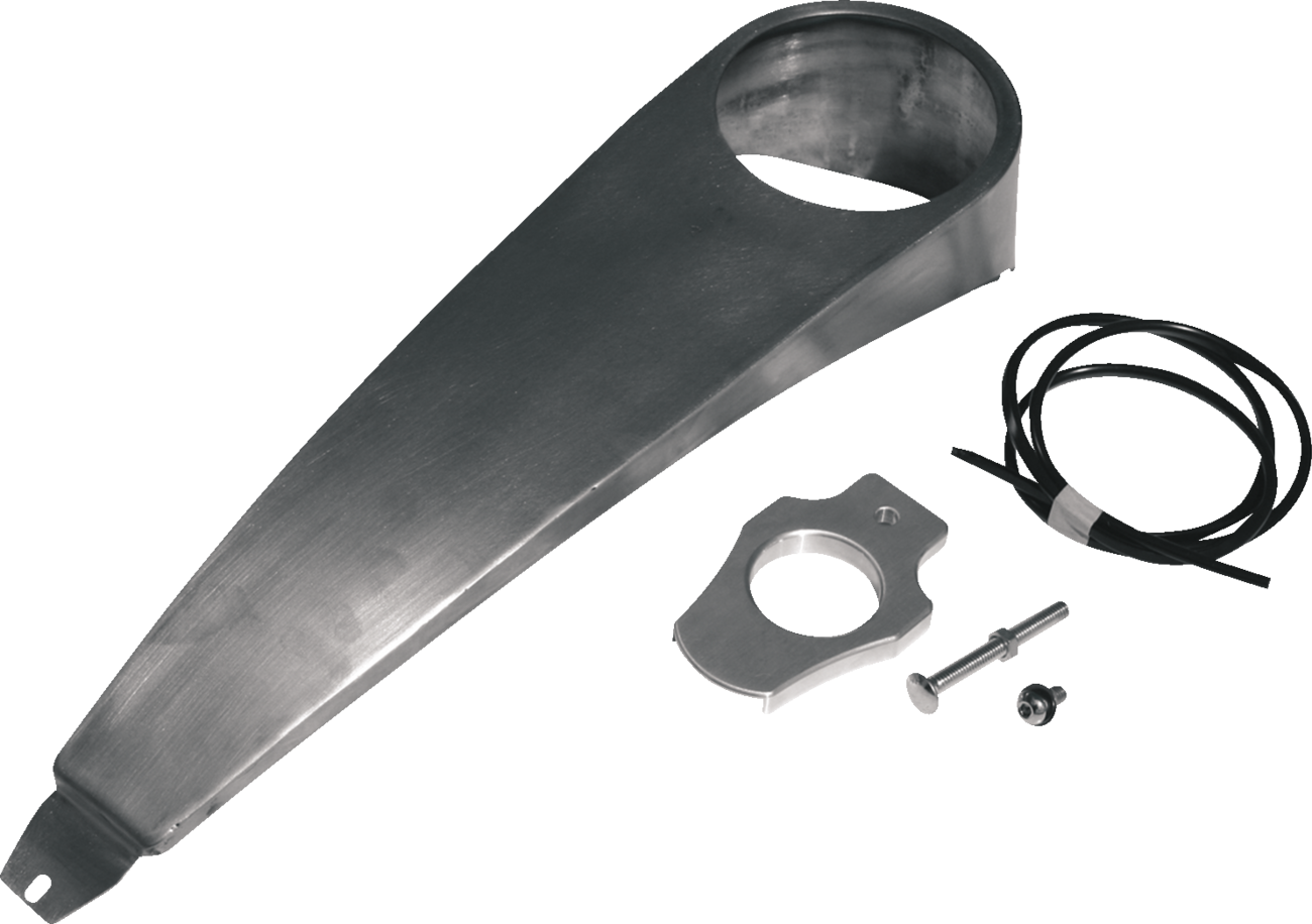 Klock Werks Dash With Ignition Switch Relocation Kit - '00-'17 Softail