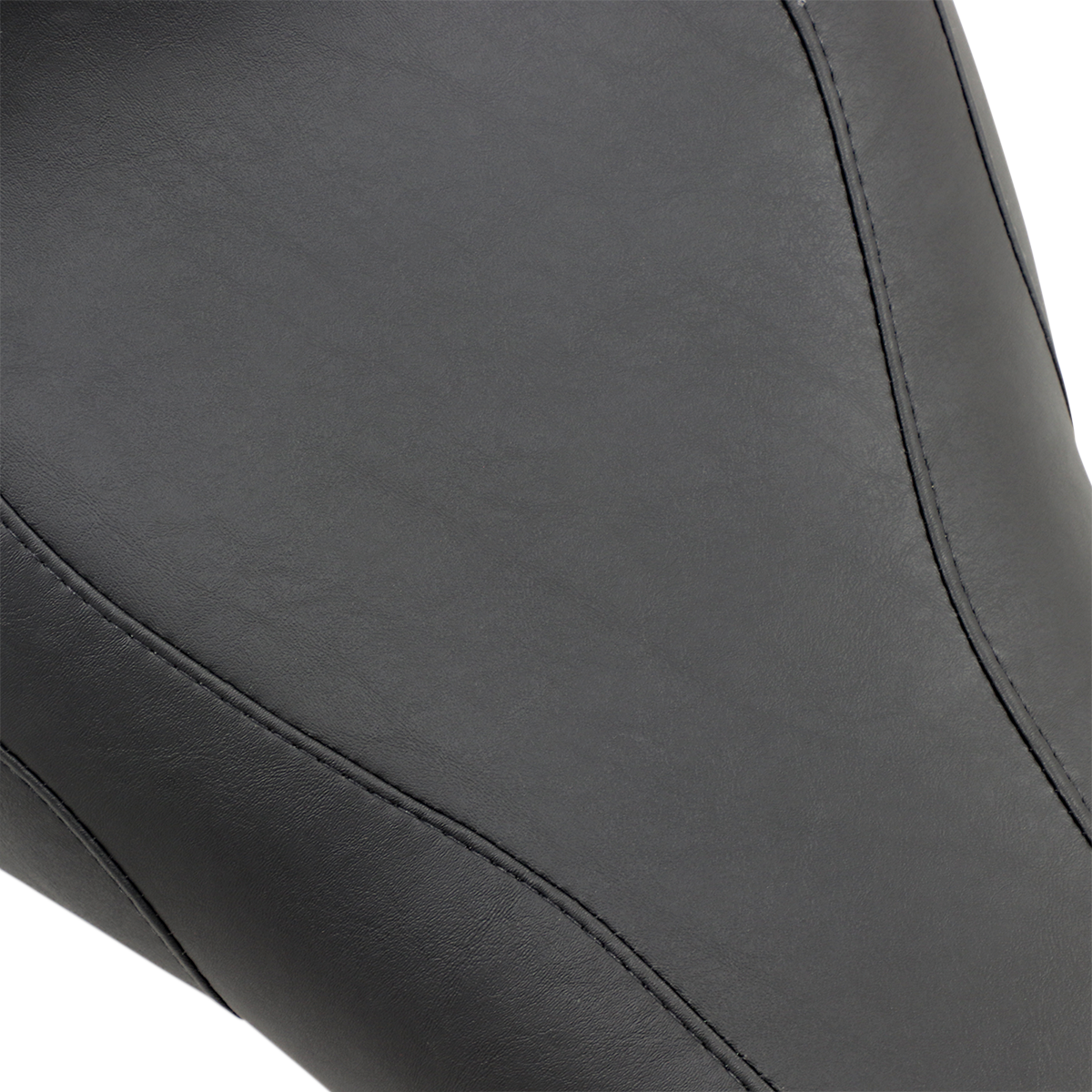 Mustang Tripper™ Solo Seat - Without Backrest - Stitched - Black - FLH/FLT '97-'07