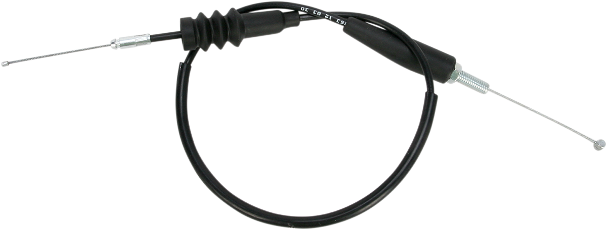 Motion Pro Black Vinyl Throttle Cable - Pull - +4" - '02-'23 DRZ/KLX 110