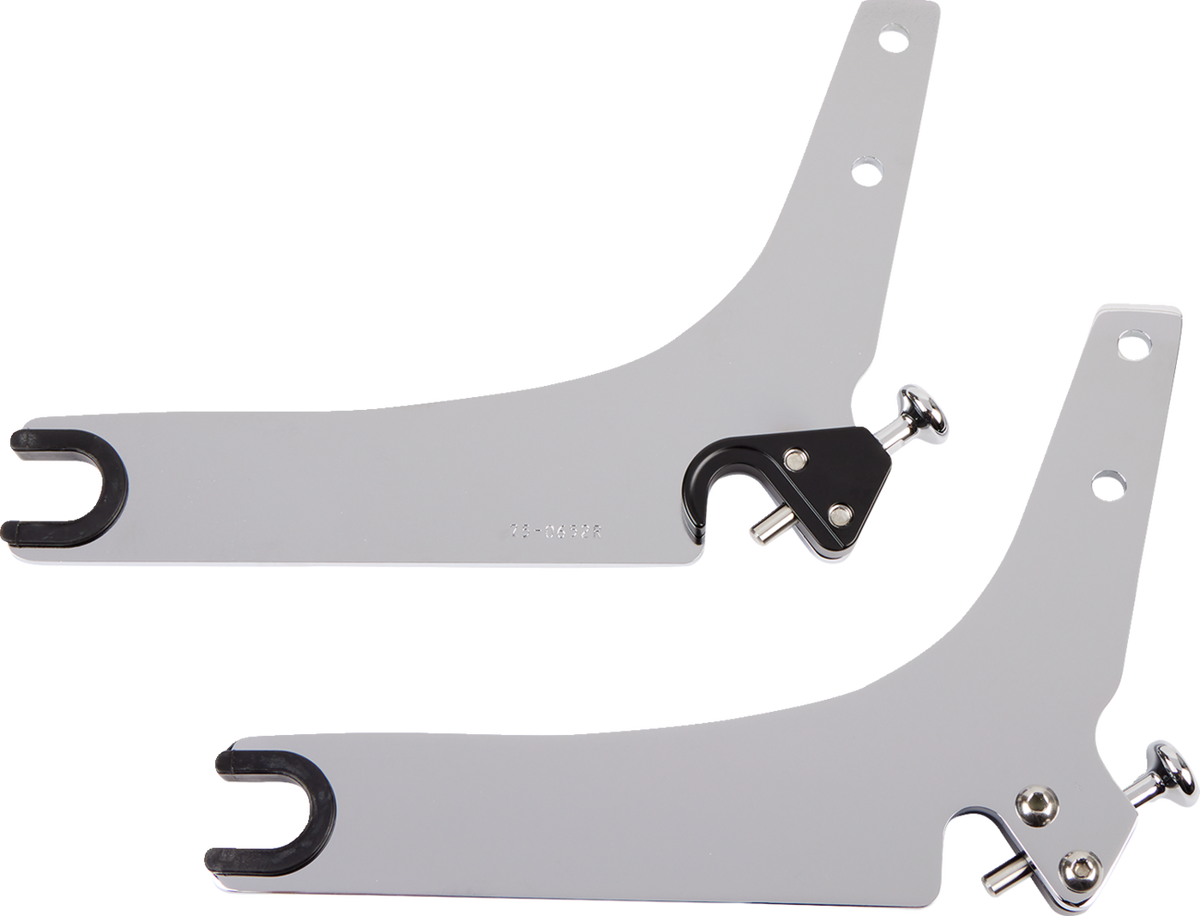 Cobra Backrest Kit - 14" - Chrome - FLHC/S