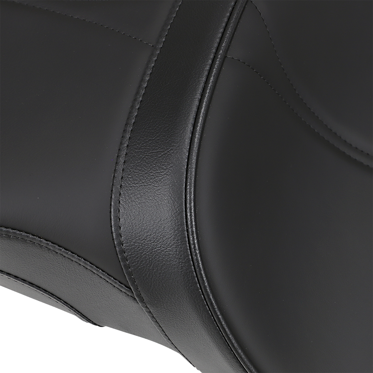 Drag Specialties Seats Low-Profile Touring Seat - Black - Passenger Backrest - Victory Hammer '05-'17