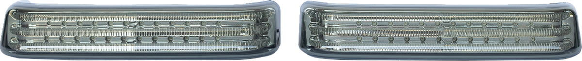 Custom Dynamics Saddlebag Lights - Chrome/Smoke