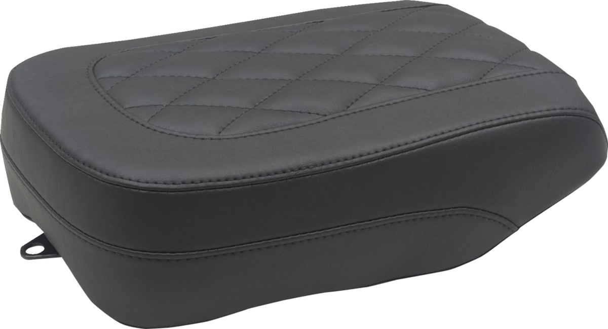 Mustang Squareback Seat - Passenger - Black - Diamond Stitch - Vulcan S '15-'23