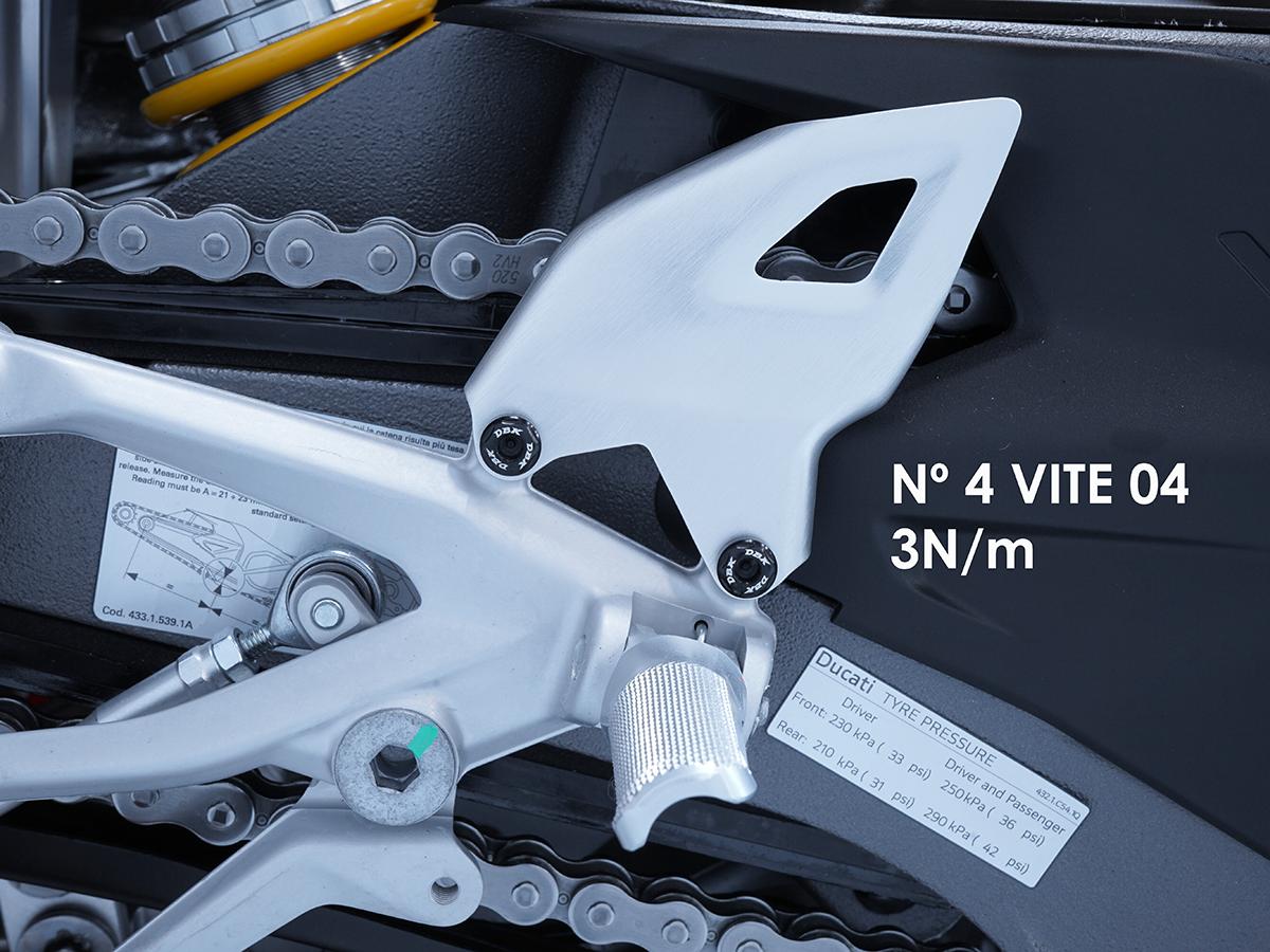 Ducabike DBK KVT103 - Panigale V4 My 2025 Heel Guards Screws Kit