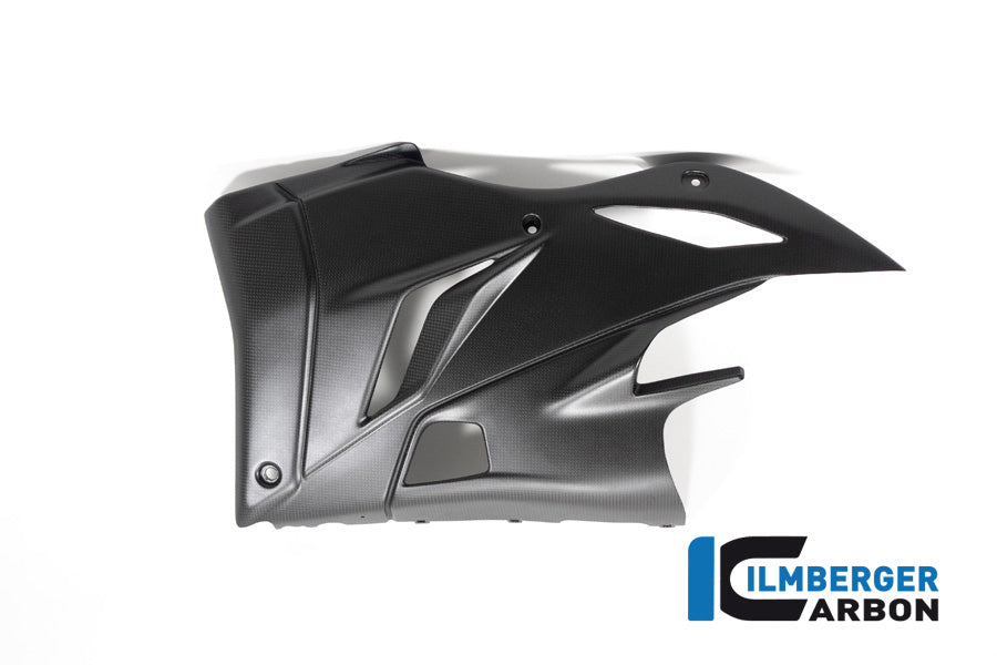 Ilmberger Carbon Belly Pan Left V4 Ducati Streetfighter - Matte