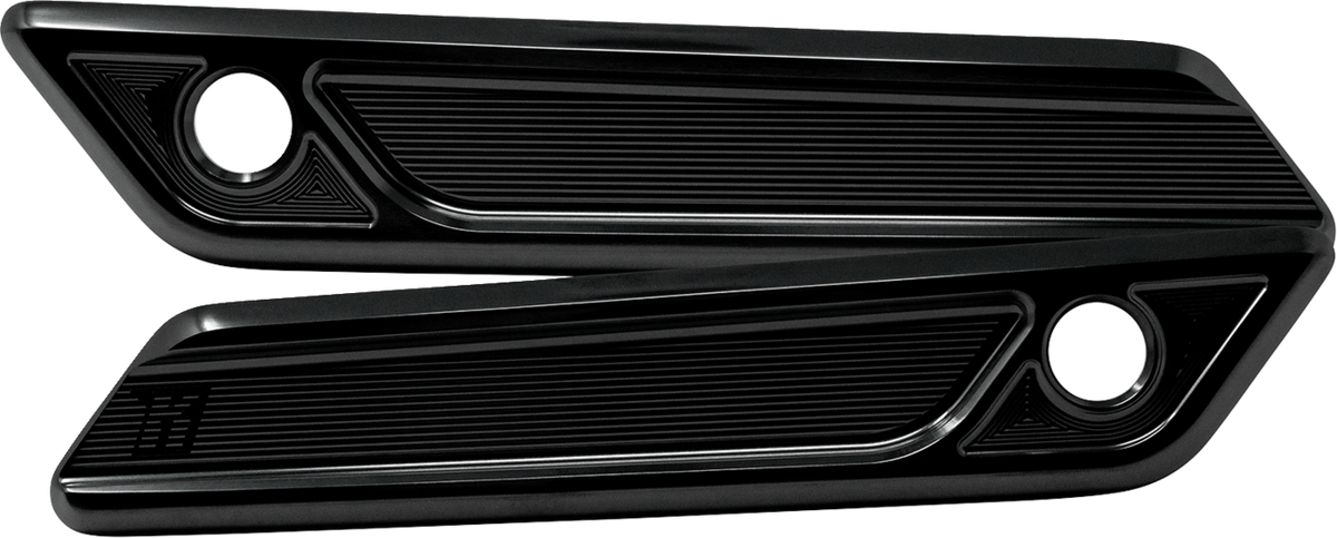 Kodlin USA Saddlebag Latch Covers - Gloss Black - FLHX/FLTR - '23-'25