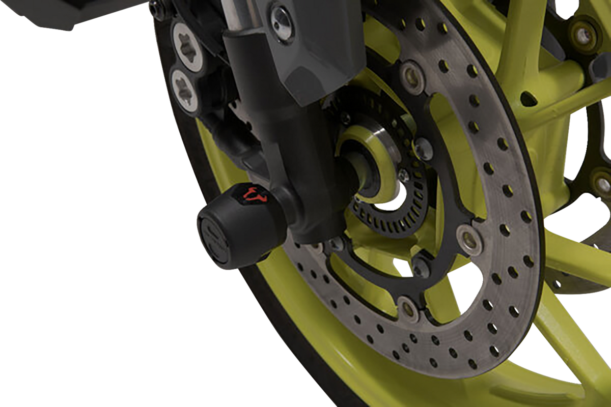 SW-Motech Axle Sliders - Front - Set - Aprilia/Yamaha