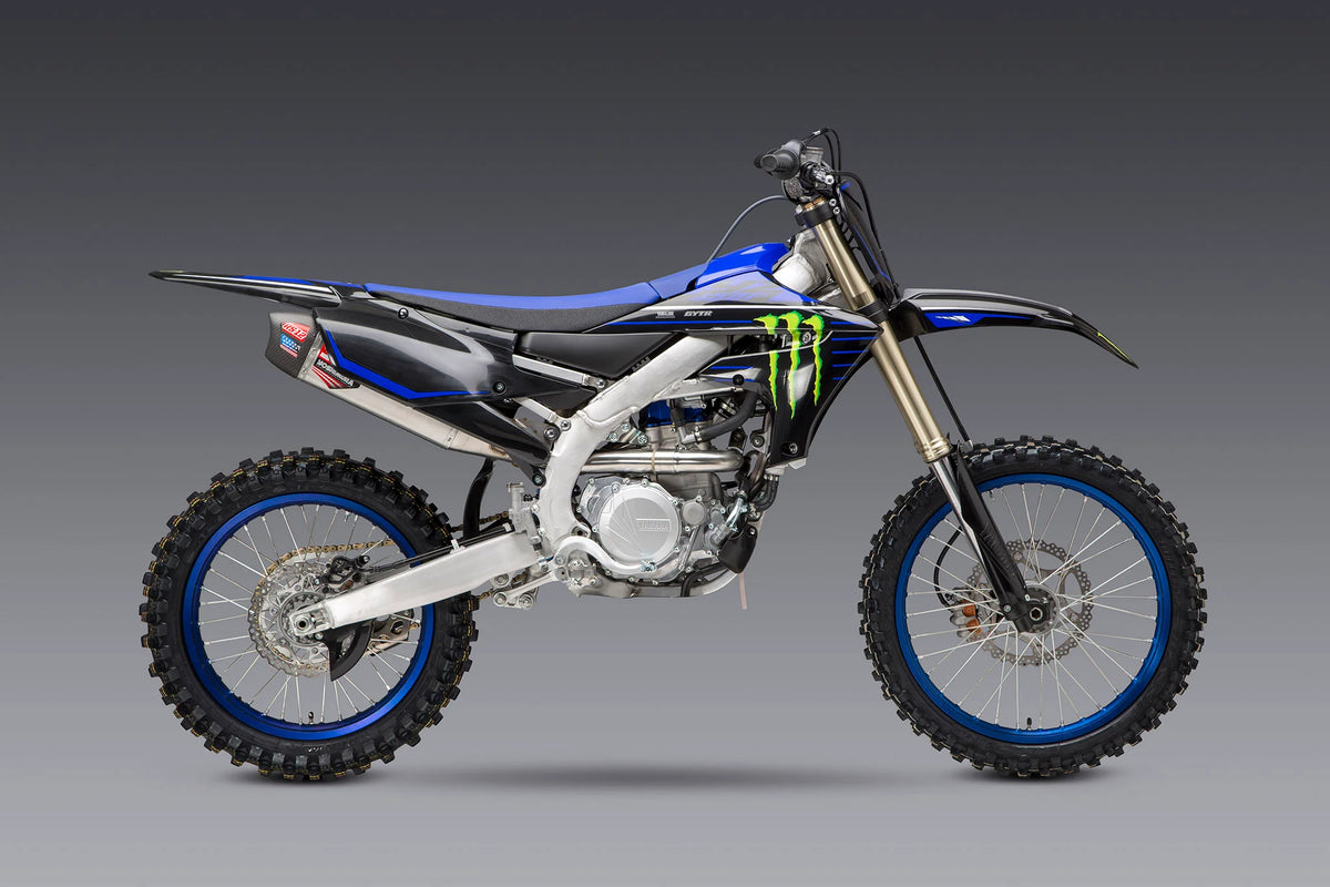 Yoshimura YZ450F 20-22 / WR450F 21-23 RS-12 Stainless Full Exhaust, W/ Aluminum Muffler