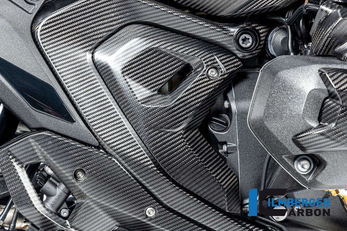 Ilmberger Carbon Triangular Frame Cover Right BMW R 1300 GS - Matte / Twill
