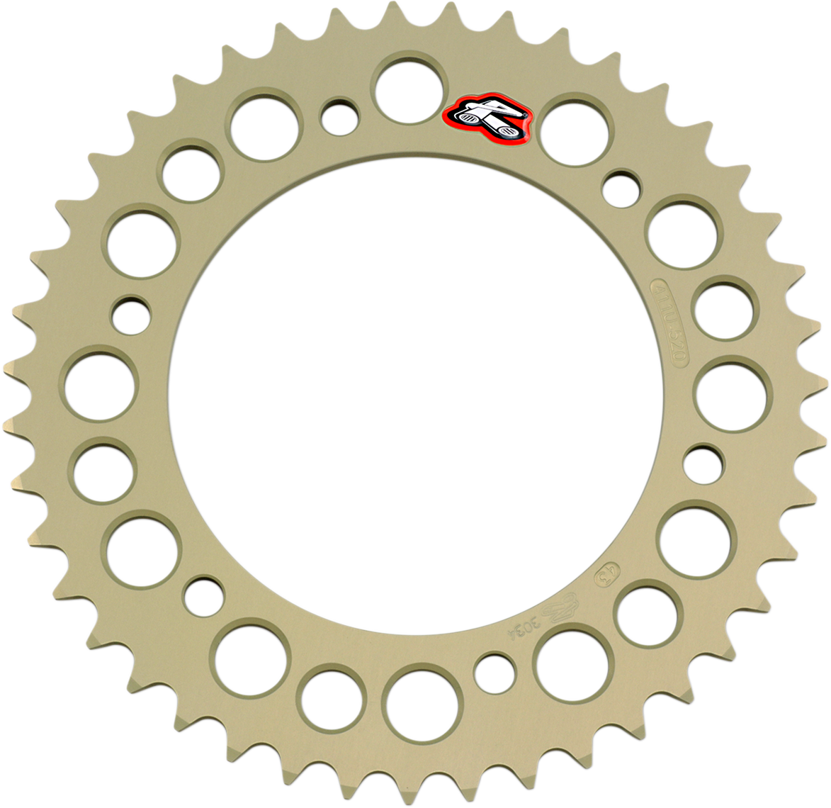 Renthal Rear Sprocket - Aluminum - 43 Tooth - Honda