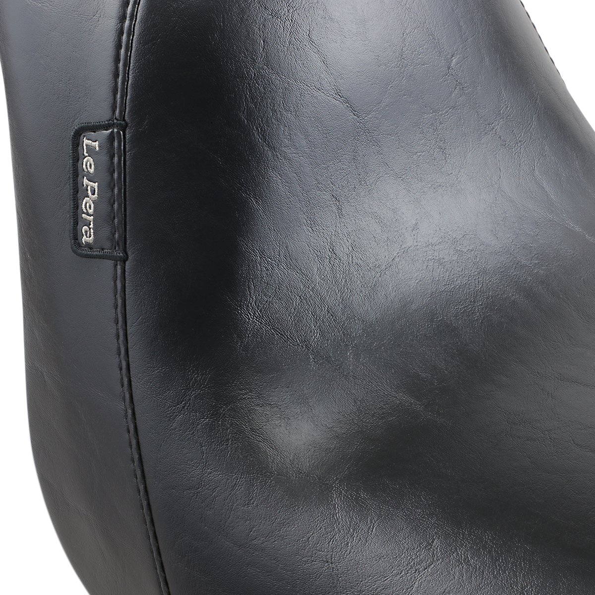 Le Pera Bare Bones Solo Seat - Smooth - Black - FXST '06-'17