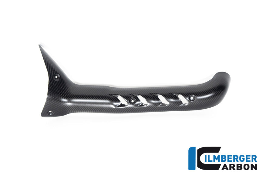 Ilmberger Carbon Exhaust Heat Shield At Collector Ducati Diavel Bentley Matte