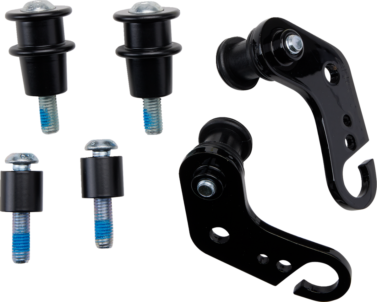 Cobra Solo Luggage Rack - Black - Bobber