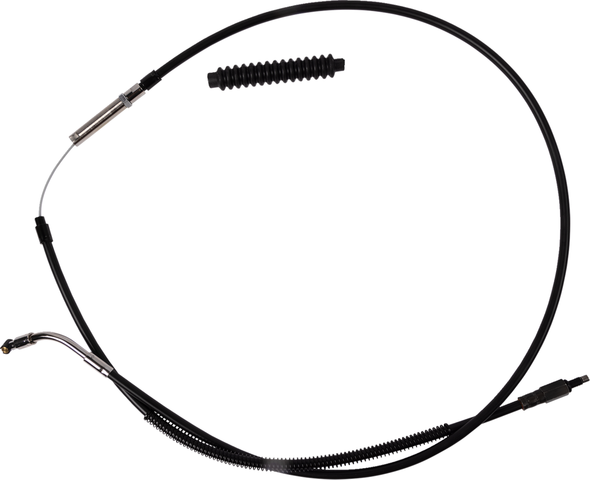 Barnett High-Efficiency Black Vinyl Clutch Cable - +6" Size