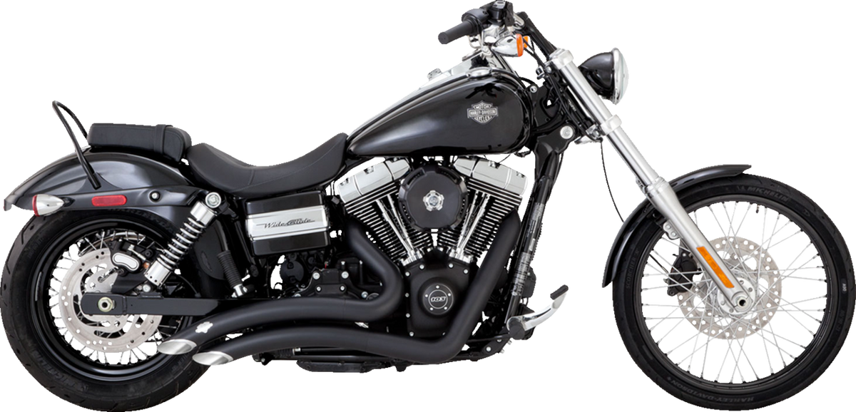 Vance & Hines 2-Into-2 Big Radius Exhaust System - Matte Black