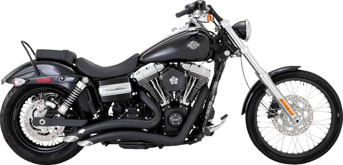 Vance & Hines 2-Into-2 Big Radius Exhaust System - Matte Black