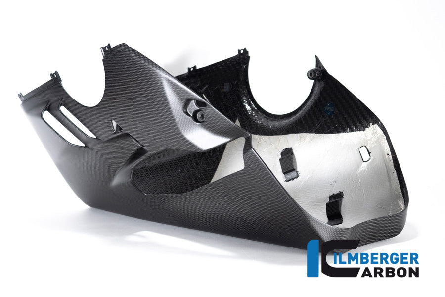 Ilmberger Carbon Belly Pan Ducati Panigale V4 22 For Higher Exhaust With Sidestand - Matte