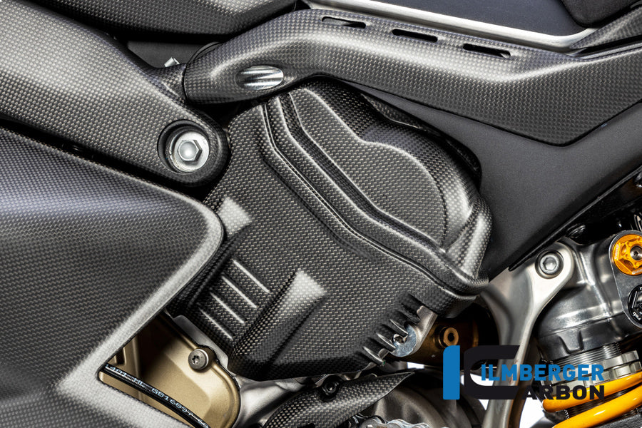 Ilmberger Carbon Cam Cover Left Ducati Panigale V4 R - Matte
