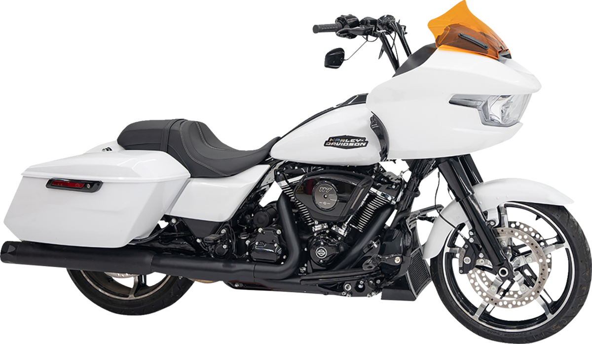 Klock Werks Kolor Flare® Windshield - 10" - Orange - '23-'25 FLTRX