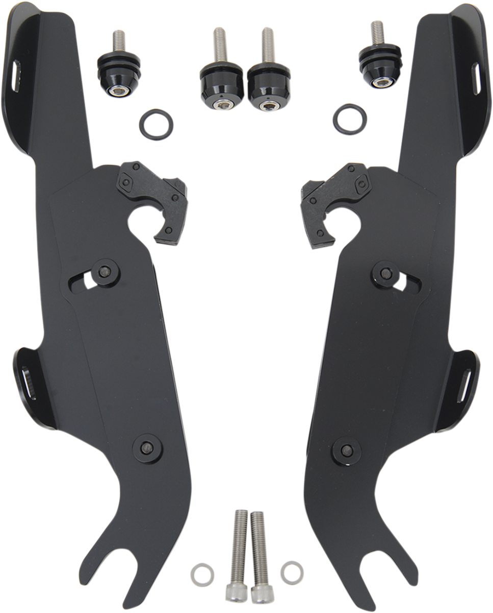 Memphis Shades Fats/Slim Trigger Lock Mounting Kit - Black - FLST