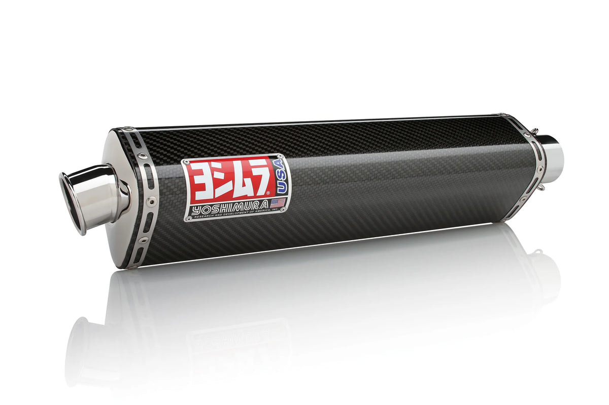 Yoshimura GSX-R1000 01-04 750/600 01-03 TRS Carbon Fiber Bolt-On Exhaust