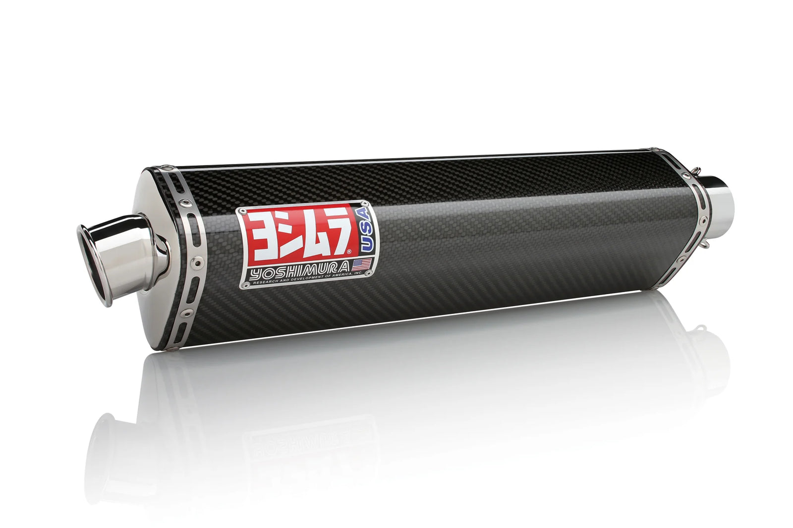 Yoshimura GSX-R1000 01-04 750/600 01-03 TRS Carbon Fiber Bolt-On Exhaust