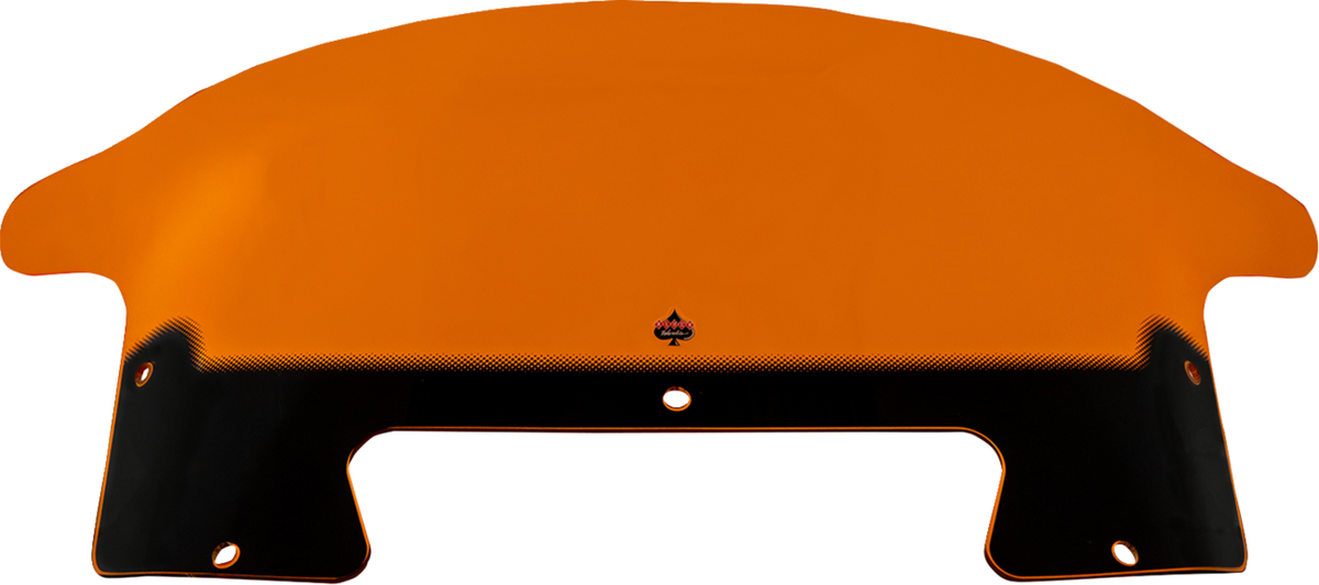 Klock Werks Windshield - 9" - Orange - Chieftain PowerPlus/Roadmaster PowerPlus