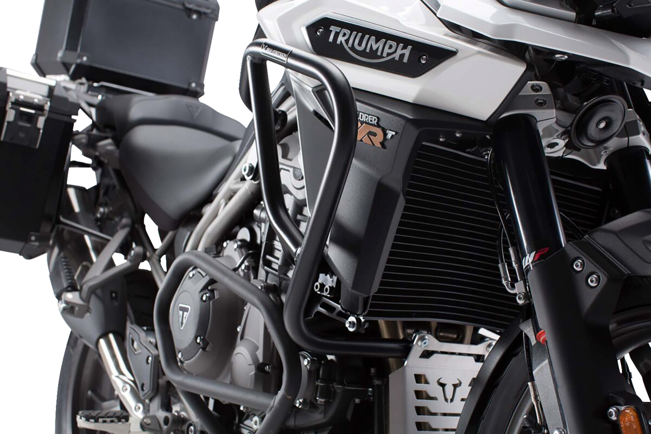 SW-Motech Crash Bar - Left/Right - Black - Triumph - Tiger 1200