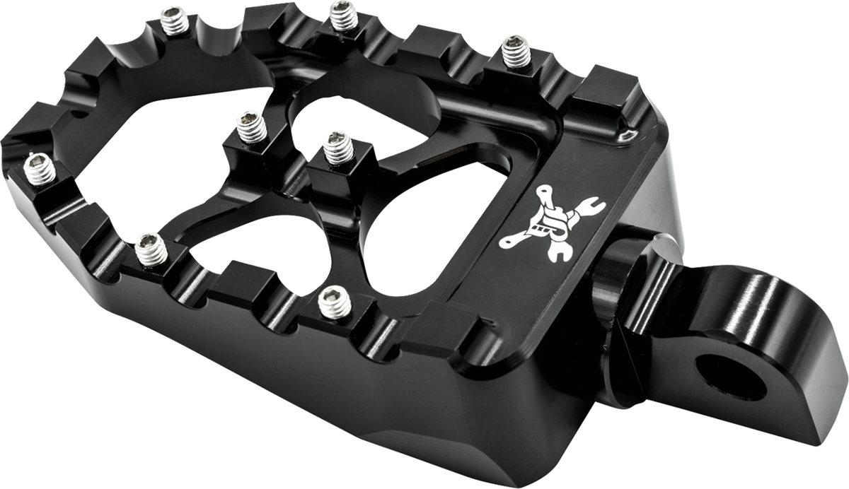 Burly Brand MX Evolution Driver Pegs - Black - Sportster/Dyna
