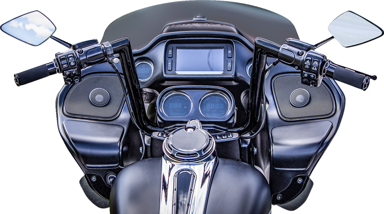 Khrome Werks Buck-50 Handlebar - FLT - 12" - Black