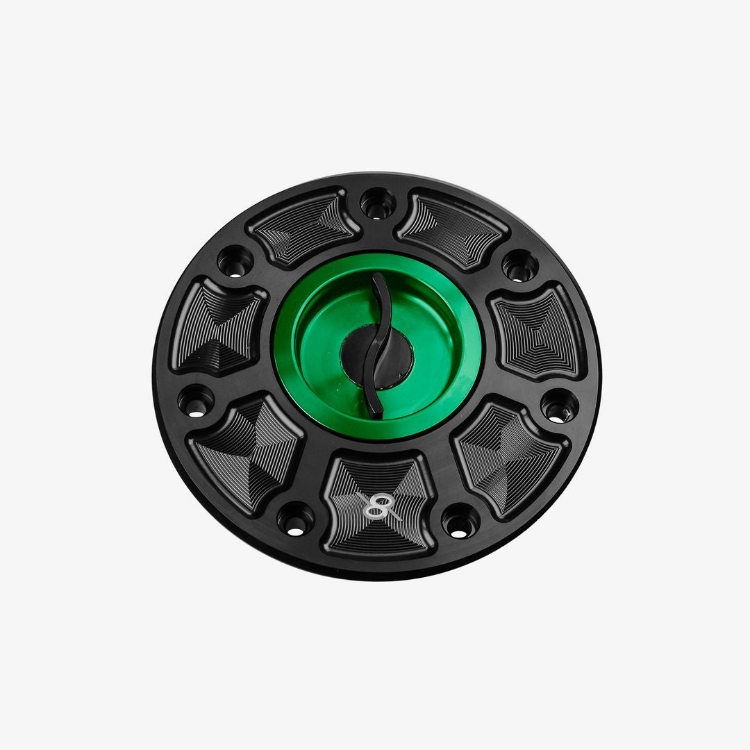 Bonamici Racing Tank Cap - KTM RC390 - Duke 390-790-890 - Green