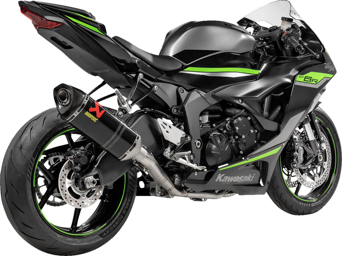 Akrapovic Racing Line Exhaust System - Carbon - Kawasaki ZX-6R