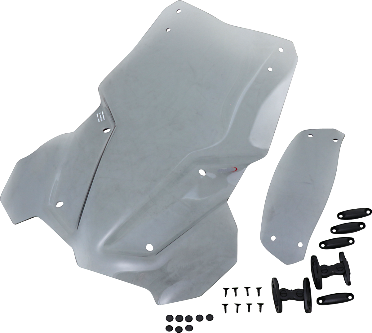 PUIG HI-Tech Parts Touring Windscreen W/ Visor - Smoke