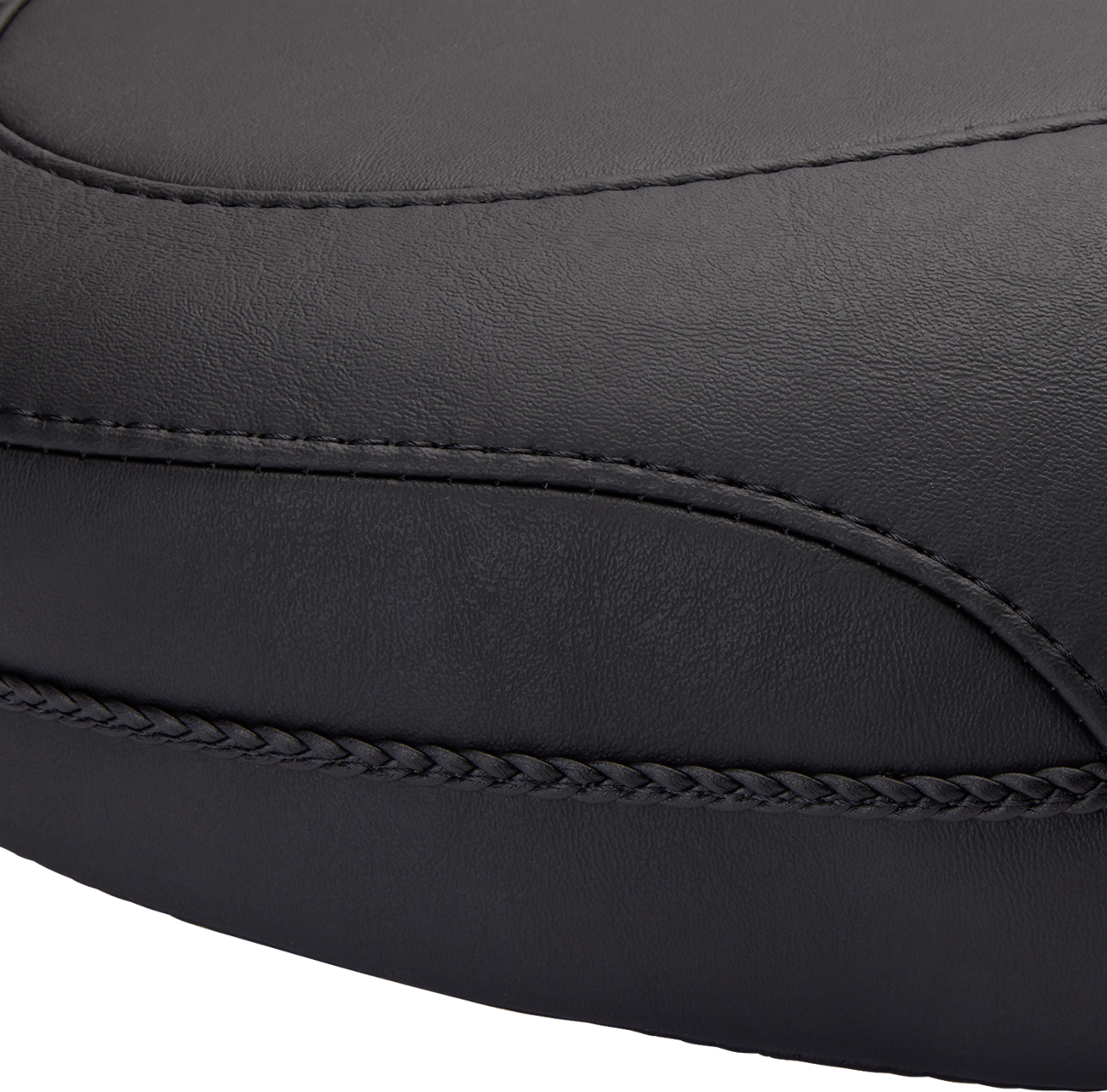 Mustang Wide Rear Seat - Smooth - Black - FXS/FLS '11-'17
