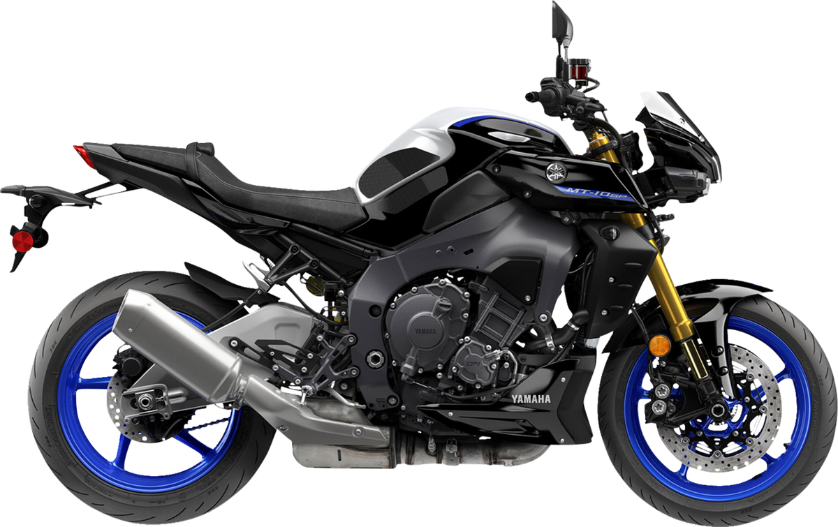 StompGrip Tank Grips - Icon - Black - Yamaha - MT '22-'25