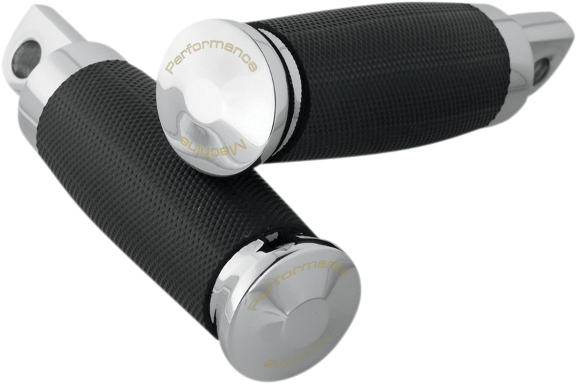 Performance Machine (PM) Contour Foot Pegs - Chrome - Passenger/Driver