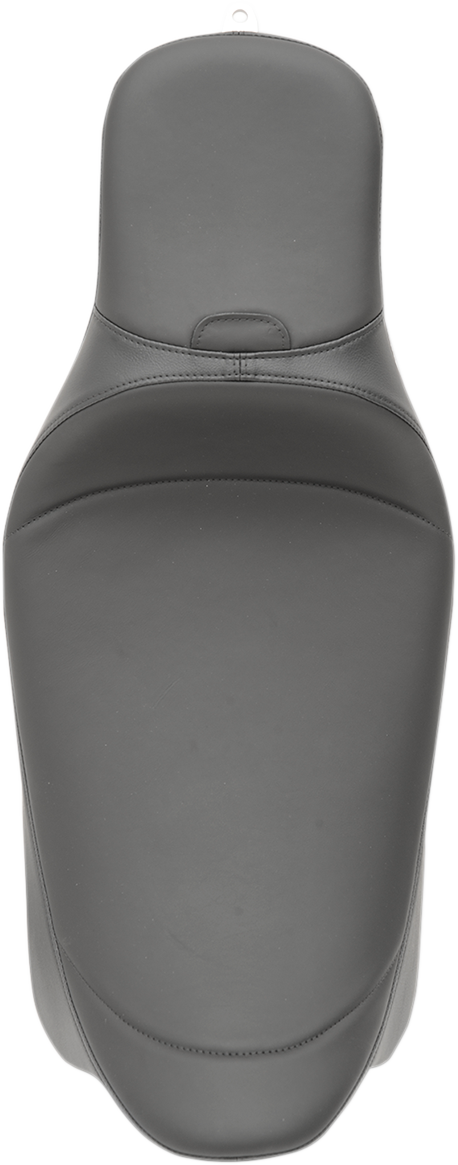 Drag Specialties Seats Extended Reach Predator Seat - Mild Stitched - Backrest Recepticle - FL '08-'24