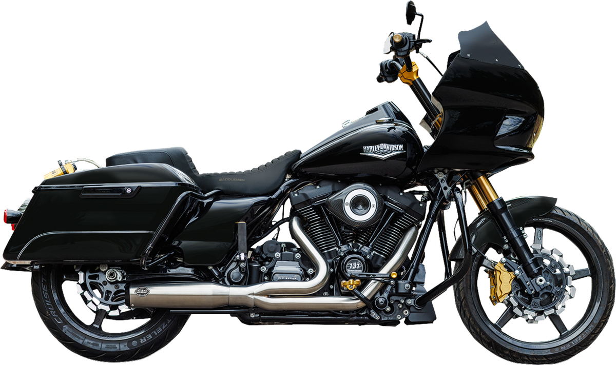 S&amp;S Cycle 2-Into-1 Qualifier Exhaust System