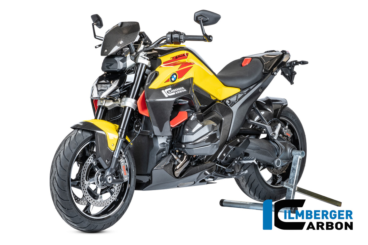 Ilmberger Carbon Passenger Seat Cover BMW R 1300 R - Gloss / Twill