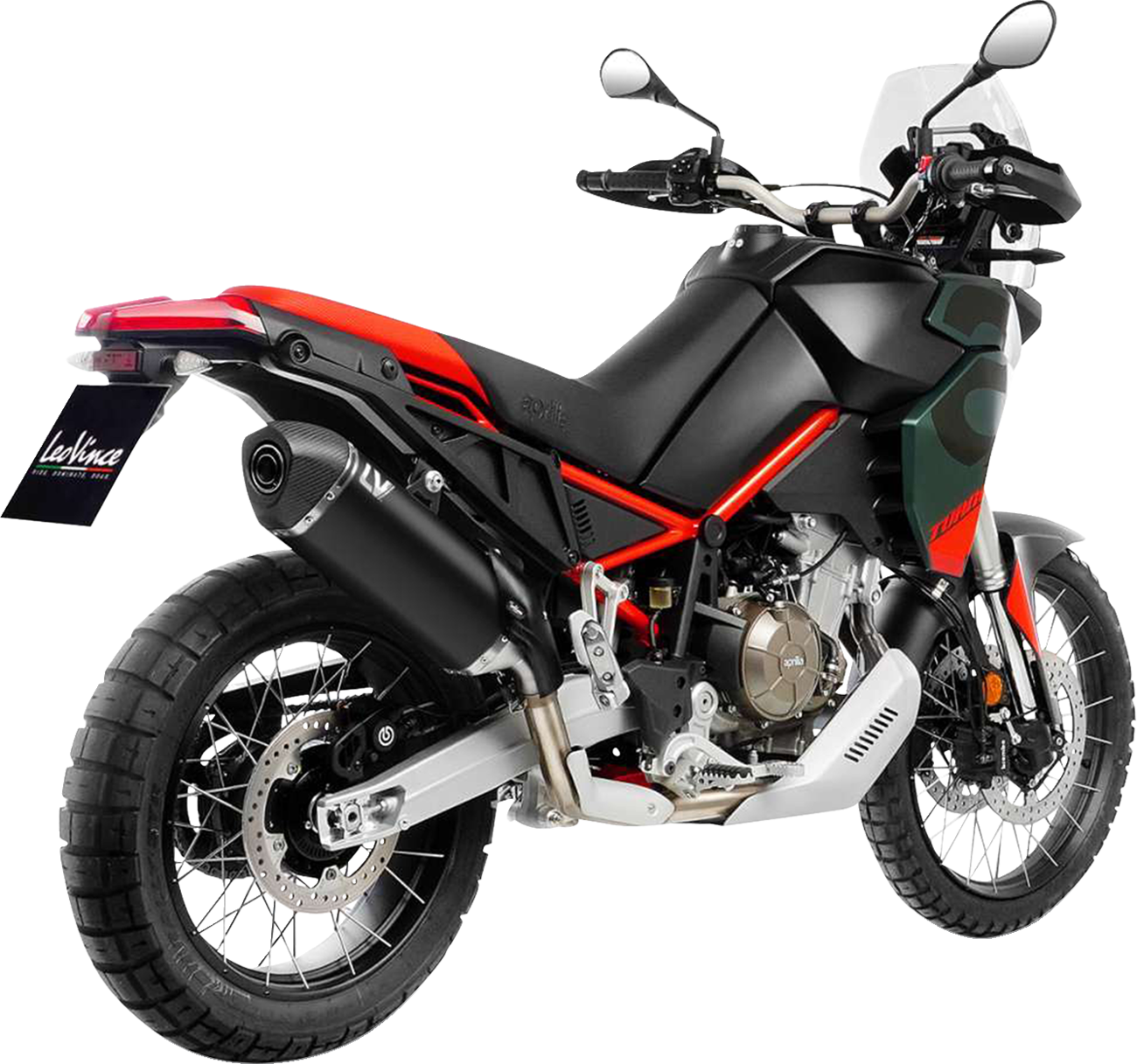 LeoVince LV-14 Black Edition Slip-On Muffler - Aprilia Tuareg 660