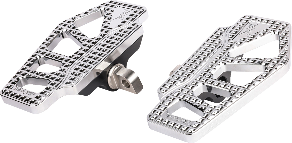 Thrashin Supply CO. Apex Mini Floorboards - Male Mount - Chrome