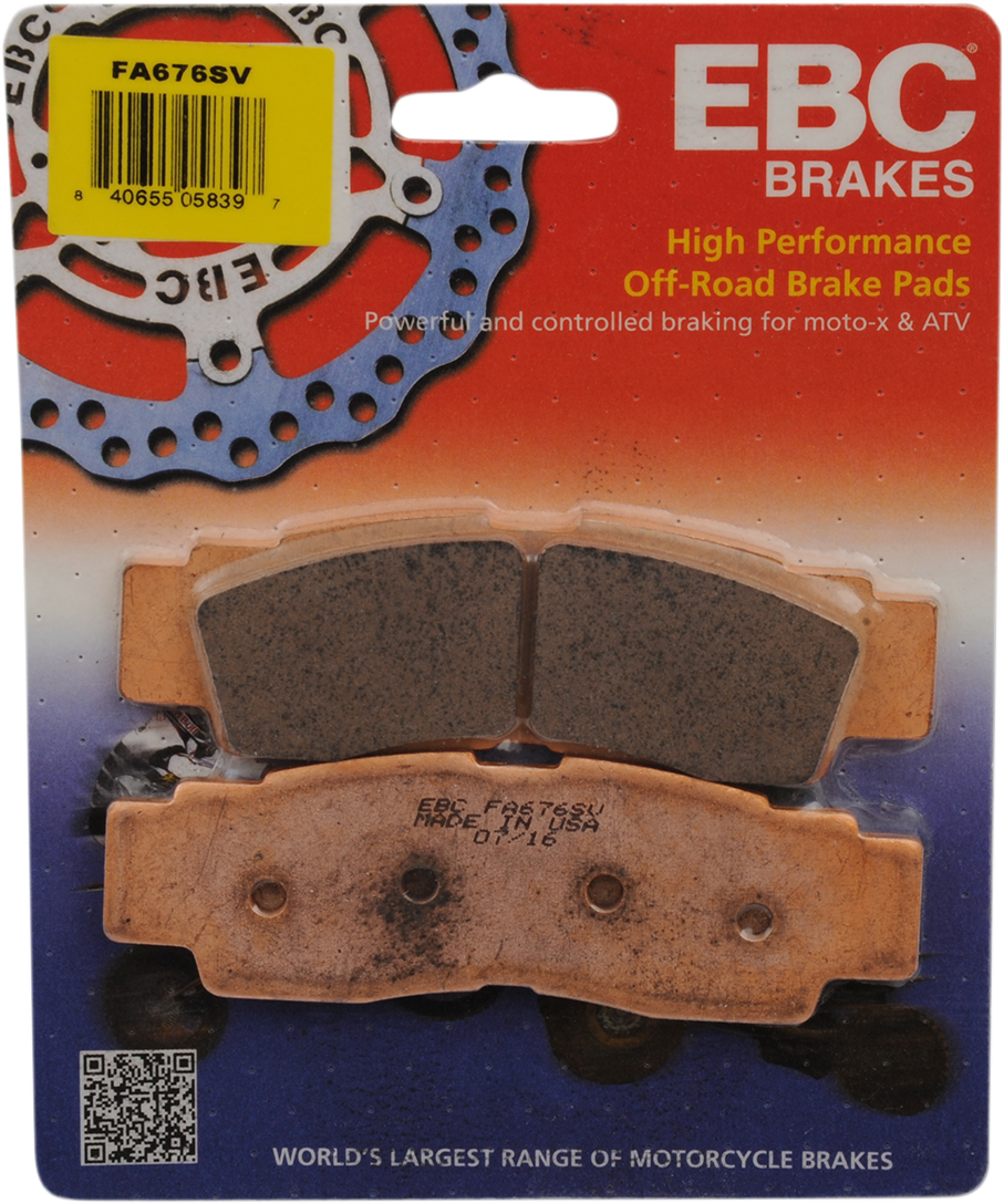 EBC Brakes SV Severe Duty Brake Pads