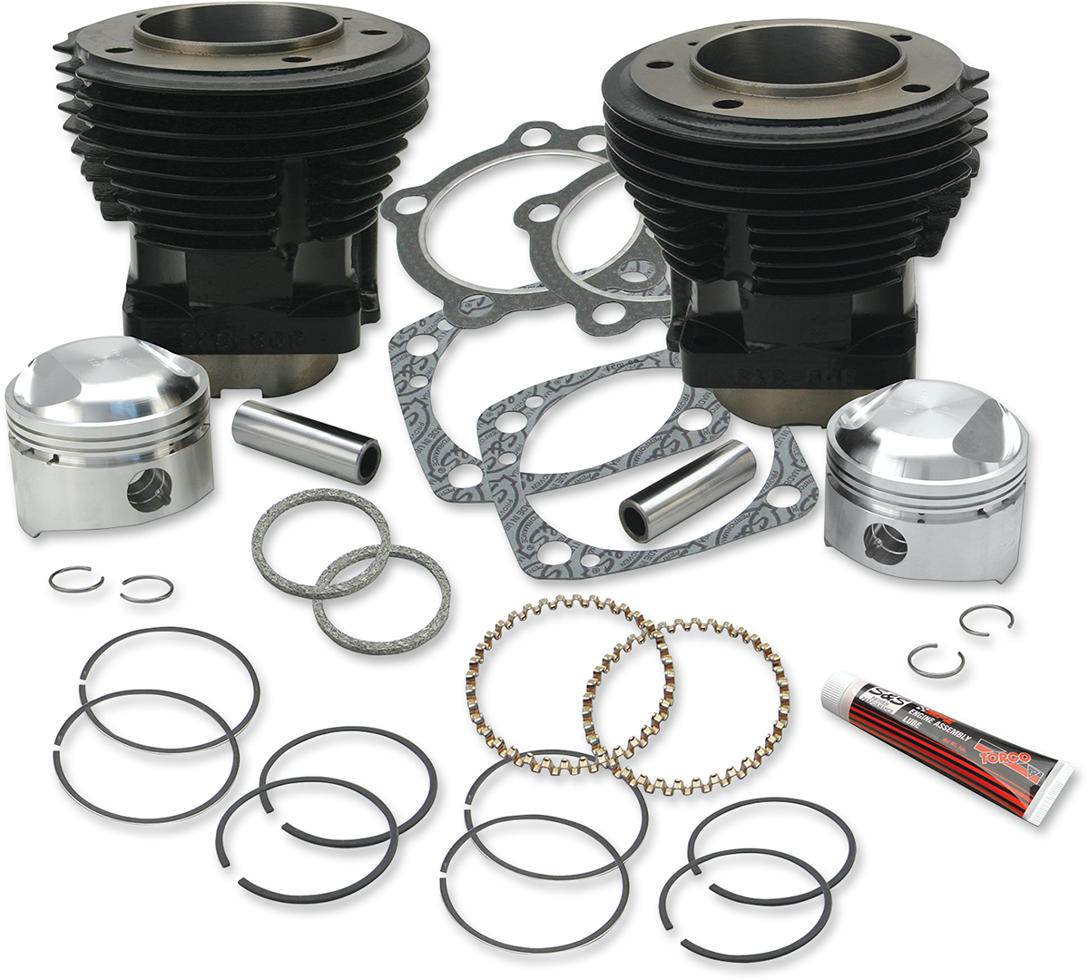S&S Cycle Cylinders And Pistons - 80" - Low Compression