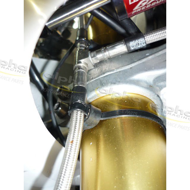 Racing front brake line set 3-piece