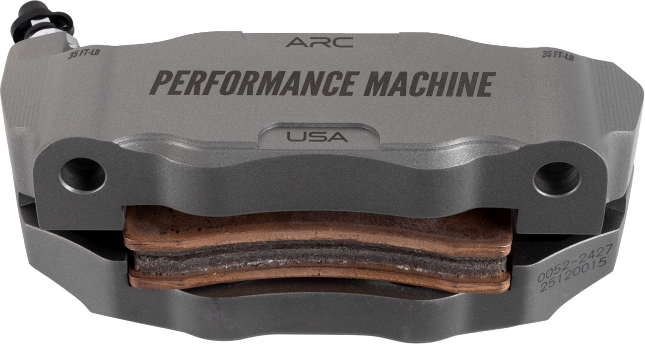 Performance Machine (PM) Race Series Radial Mount Front Caliper With ARC Technology