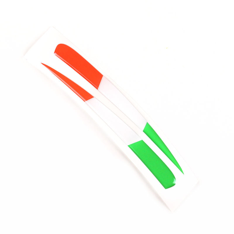 Motomillion 3D Italian Flag Wing Winglet Stickers for Panigale V4 V4S V4R