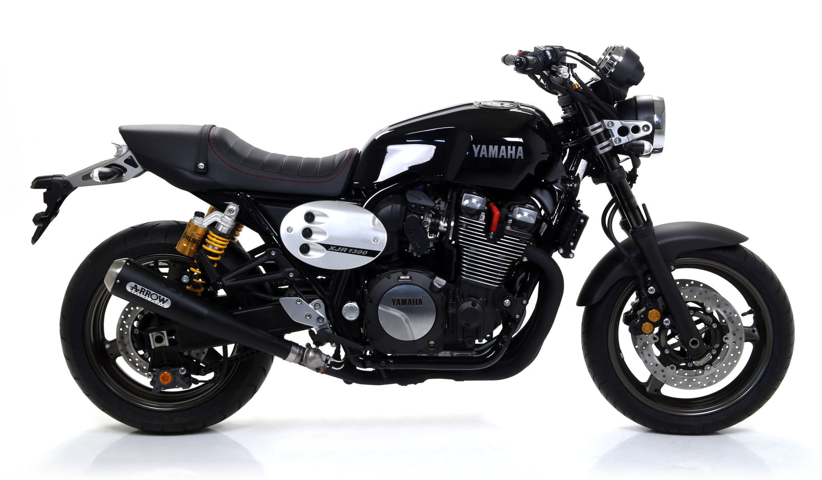 Arrow 71844PRN Pro-Racing Dark Slip On With Steel End Cap