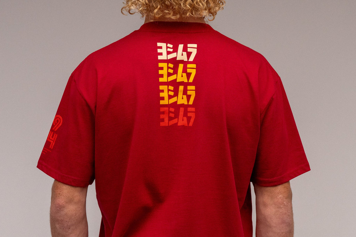 Yoshimura Shades Tee Cardinal