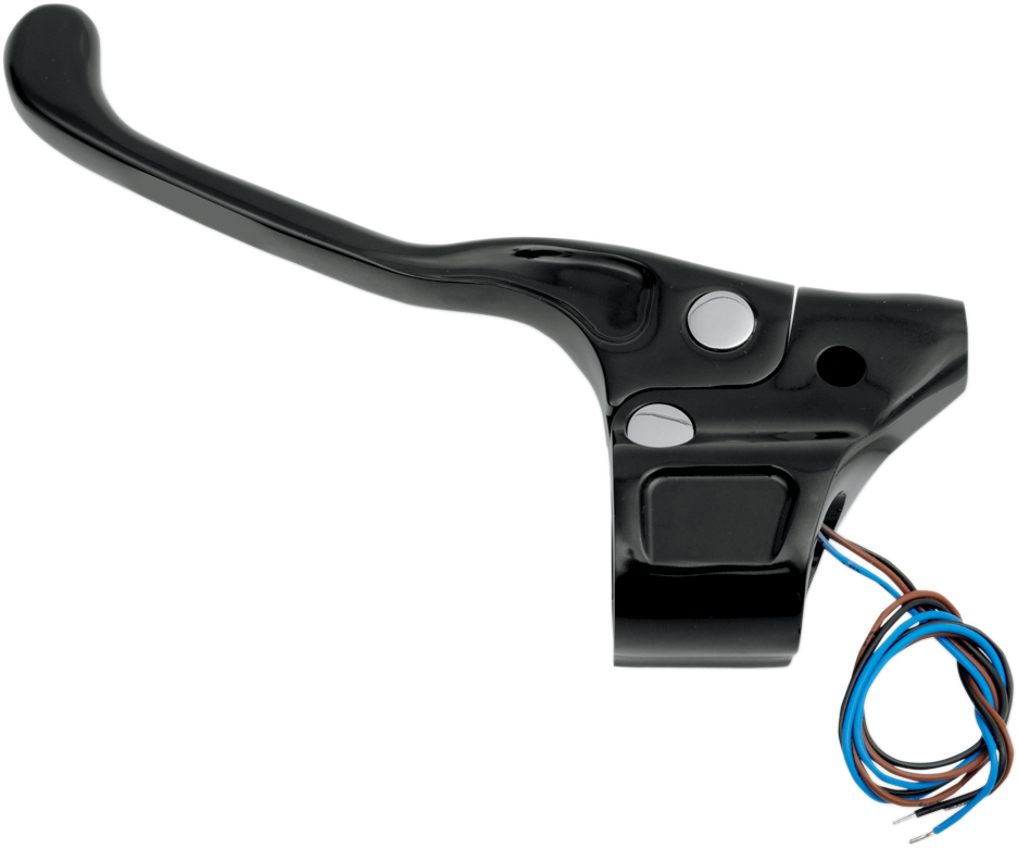 Performance Machine (PM) Contour Billet Clutch Lever Assembly - Black