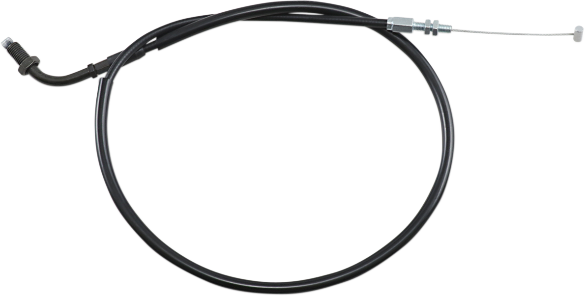 Motion Pro Black Vinyl Throttle Cable - Pull - '70-'83 Honda CB/FT